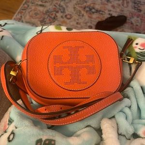 Orange Tory Burch cross body Bag